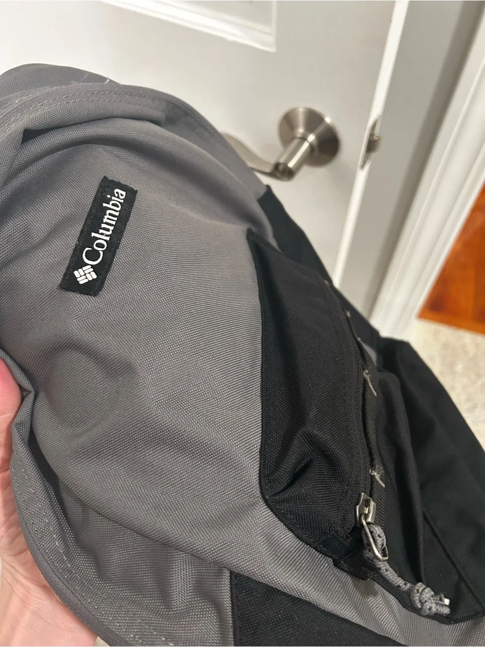 Columbia Grey and Black Backpack